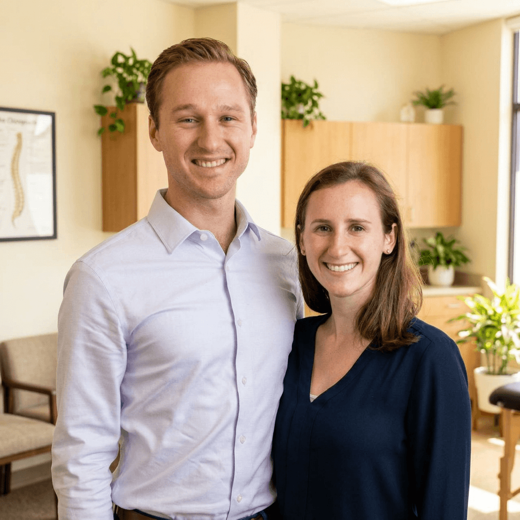 Dr. Joe and Dr. Maxine at Omni Family Chiropractic